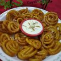 Gayatri Deb Lodh का कुकस्नैप जब उन्होंने सूजी की जलेबी (suji ki jalebi recipe in Hindi) बनाया था।