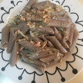 El cooksnap de Laura Ligero Baldomero cuando hizo Penne rigate con salmón ahumado.