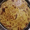 Falguni Shah's cooksnap of when they made બાજરી ચણા ના લોટ ના વેજીટેબલ થેપલા(પાંચમ નું ઠડું ભોજન).