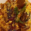 Manisha Sharma's cooksnap of when they made Muri Ghonto: Bengali Yellow Rice with Fish Head.