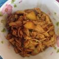 Cooksnap dari Dwi Bayana Yolanda Sani untuk resep Ayam Suwir Pedas Manis