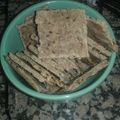 El cooksnap de Laura Gomez cuando hizo Galletitas de lino.