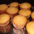 El cooksnap de Andrea Duarte cuando hizo Muffins de vainilla riquísimos.