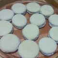 El cooksnap de vania solis cuando hizo Alfajores de maicena.