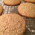 hassan almarzooq's cooksnap of when they made Sesame Seed Cookies.