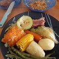 El cooksnap de Cintia Perez cuando hizo Puchero canario.