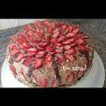 صورة من 🌹Maram🌹Um sanad🌹، شاركها بعد تجربة وصفة كيكة الشوكولا والفراولة