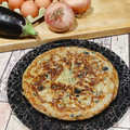 El cooksnap de Encarna Pérez (La Cocina De Encarni) cuando hizo Tortilla de berenjenas y cebolla.