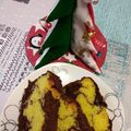 Cooksnap από ΒέΡα στη συνταγή Δίχρωμο κέικ με σοκολάτα Lacta 🍊🍫