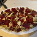 El cooksnap de Eduardo Agudo Alba cuando hizo Alcachofas en olla express con cecina y ñora.