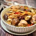 Amy’s Kitchen 的 電鍋料理~人蔘香菇雞湯 cooksnap