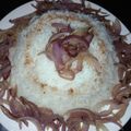 صورة من Chaim Mk💓🇩🇿، شاركها بعد تجربة وصفة ارز بالبصل المكرمل مع رشة قرفة 😋