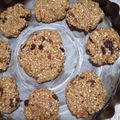 El cooksnap de moni cuando hizo Galletas de avena con pasas de uva y nueces.