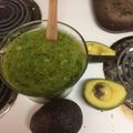 El cooksnap de jose chavez cuando hizo Salsa verde con aguacate de mi cocina💖.