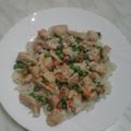 Zsuzsanna Gál Cooksnap-ja, amikor elkészítette a(z) Zöldségágyon csirkemell, besamellel leöntve receptet.