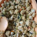 Cooksnap dari Ummu Rasya Afif untuk resep Bothok jamur tahu tempe mlanding