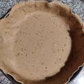 El cooksnap de Cele Crespin cuando hizo Masa para tarta integral.