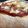 Miles's cooksnap of when they made Prosciutto and Mushroom Pizza.