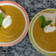 El cooksnap de Claudia Castro cuando hizo Crema de zapallo con queso crema.