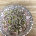 Mary Anderson's cooksnap of when they made ham and pickle rolls.