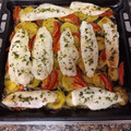 El cooksnap de Raquel Reyes Moreno cuando hizo Merluza congelada al horno muy económica.