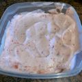 El cooksnap de Anna Chulepin cuando hizo Mousse de frutillas light.