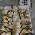 El cooksnap de Eva Lara cuando hizo Abeto de hojaldre y nocilla.