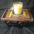 Jyoti Shah's cooksnap of when they made Mango Milk Shake.