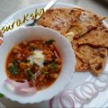 suraksha rastogi का कुकस्नैप जब उन्होंने प्याज पराठा (pyaz paratha recipe in Hindi) बनाया था।