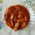 El cooksnap de Carmen Gilabert cuando hizo Calamares en salsa.