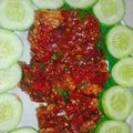 Cooksnap dari Dyah Zalfa Attharizz untuk resep Tempe penyet sambel kemangi