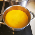 El cooksnap de Francisco Javier cuando hizo Crema de verduras.