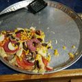 El cooksnap de Marge Orellana Muñoz cuando hizo Masa de la Pizza a la piedra.