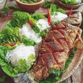 Cooksnap Lily Suryani Mohd Ali semasa beliau membuat Miang Pla Pao.