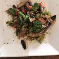 El cooksnap de Romi cuando hizo Salteado de verduras con Pollo 100% Keto.