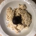 El cooksnap de Maite cuando hizo Helado de nuez al coñac.