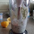 El cooksnap de Fabiola Pérez cuando hizo Salsa de yogur para kebab.