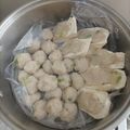 Cooksnap dari yeyenyeyen untuk resep Tahu aci & Siomay aci ikan salmon lokal