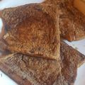 El cooksnap de Carolina Servián Mora cuando hizo Tostadas francesas.