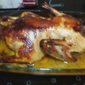 El cooksnap de cocina cuando hizo Pato a la naranja.