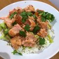 Cooksnap de massaro sur la recette Rice bowl au saumon mi-cuit