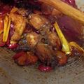 Cooksnap Amar NIzam semasa beliau membuat Ayam Tomyam Kering.