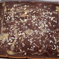 El cooksnap de marina cuando hizo Tarta de chocolate y galletas para cumpleaños.
