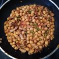 El cooksnap de Victor Serrano cuando hizo Garbanzos fritos.