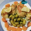 صورة من OM_Alya Tasnim 🇩🇿🇩🇿، شاركها بعد تجربة وصفة طاجين الزيتون مجمر في الفور ، على طريقة أم يارا