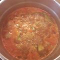 El cooksnap de Magdalena Paquien cuando hizo Albóndigas de carne con salsa.