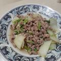 Cooksnap dari eva meylani untuk resep 1020. Tumis sawi putih daging sapi giling
