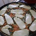 El cooksnap de Lorena Merlo cuando hizo Tarta de verduras con masa casera.