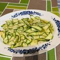 il chiara quando ha preparato Zucchine marinate