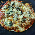 El cooksnap de Lauchis cuando hizo Pizza en sartén con tortillas de trigo.